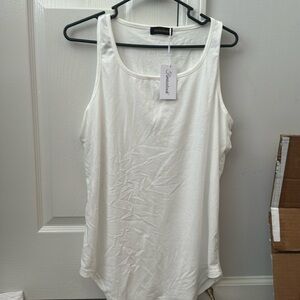 NWT-women’s white tank top